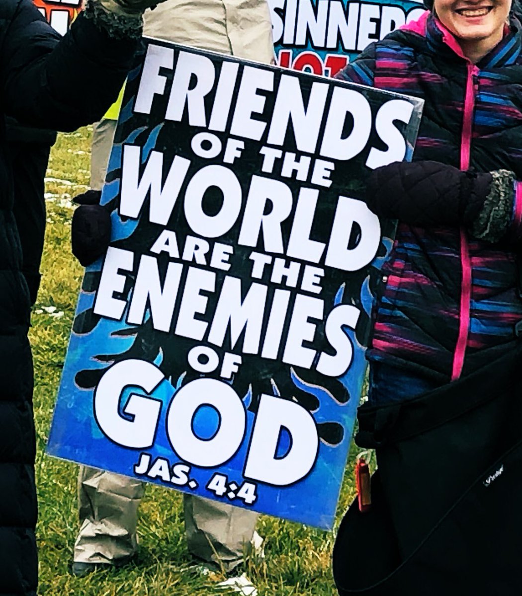 WBCElect's tweet photo. We know that whosoever is born of God sinneth not; but he that is begotten of God keepeth himself, and that wicked one toucheth him not. And we know that we are of God, and the whole world lieth in wickedness.
1 John 5:18-19.
#ElectObeyGod
#GraceDoesntExcuseSin
#StriveAgainstSin https://t.co/3hauxI5vTb