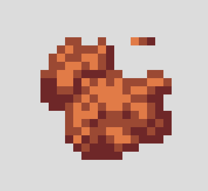 ドッターが今度はからあげ描いてるので俺も描いた
#限界からあげコンテスト 