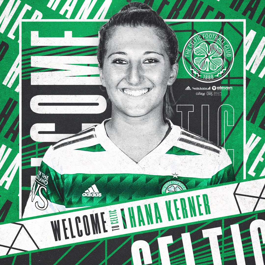 ✍ #CelticFCWomen are delighted to announce the signing of American wingback Hana Kerner, subject to international clearance.

Welcome to Celtic, Hana! 🍀🇺🇸

#COYGIG