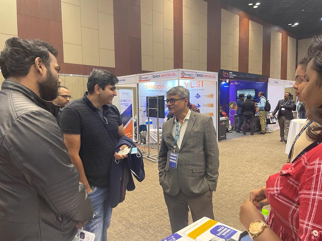 CoeNational's tweet image. Participating in the #VLSID2023 conference was a great experience. Our incubated start-ups had the opportunity to network and present their endeavors to hardware security professionals. (1/2)