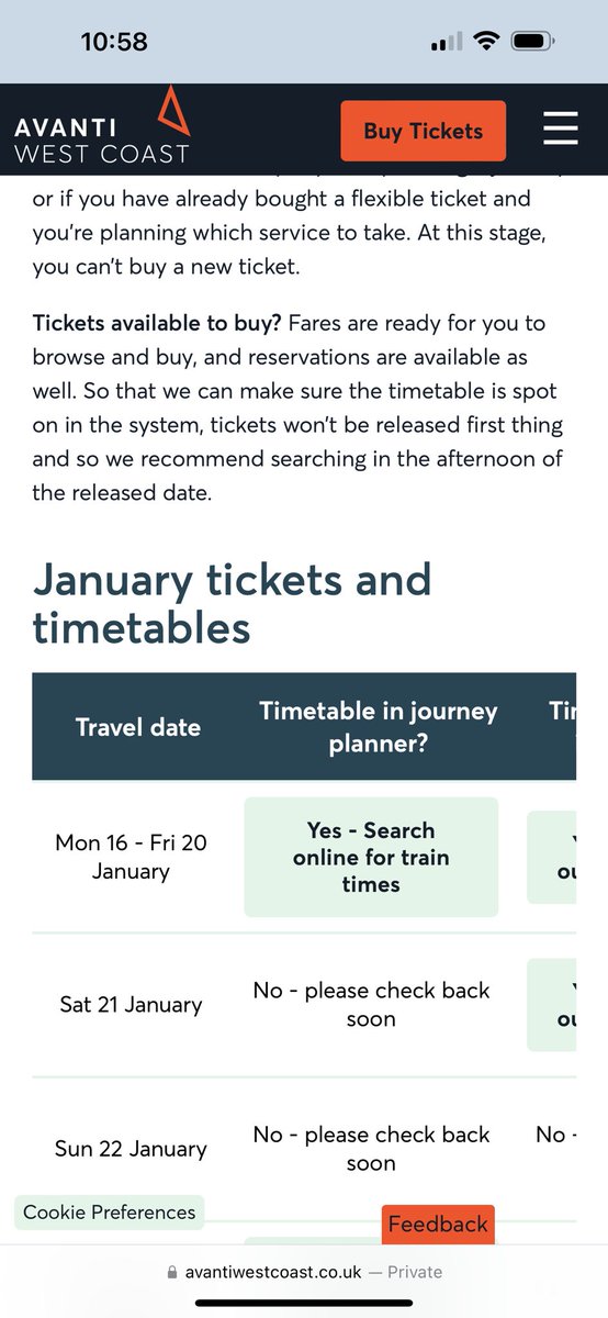 How is anyone supposed to plan travel when you don’t release the tickets <a href="/AvantiWestCoast/">Avanti West Coast</a> - when will this weekends tickets go on sale!? It’s crazy.