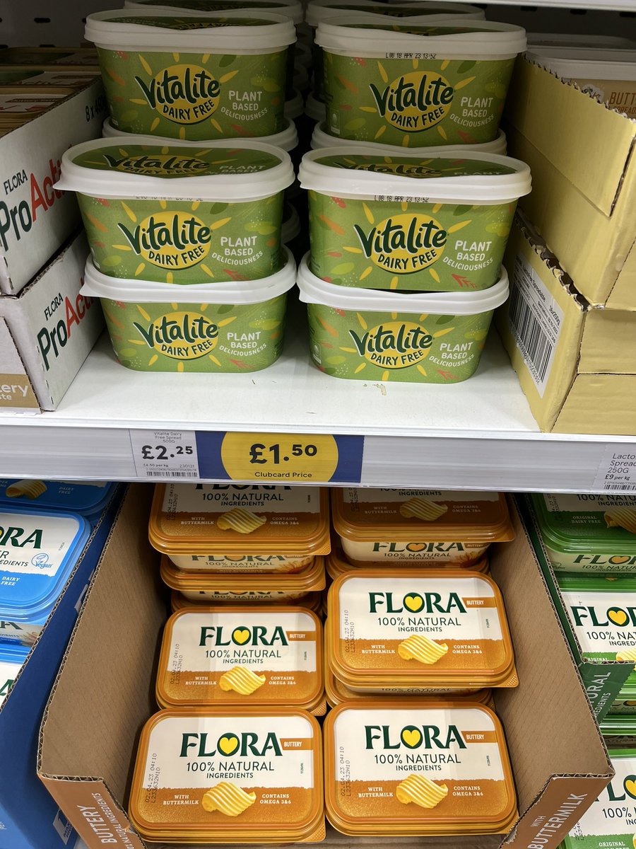 Vitalite £1.50 in Tesco with a Clubcard! #Vitalitewatch