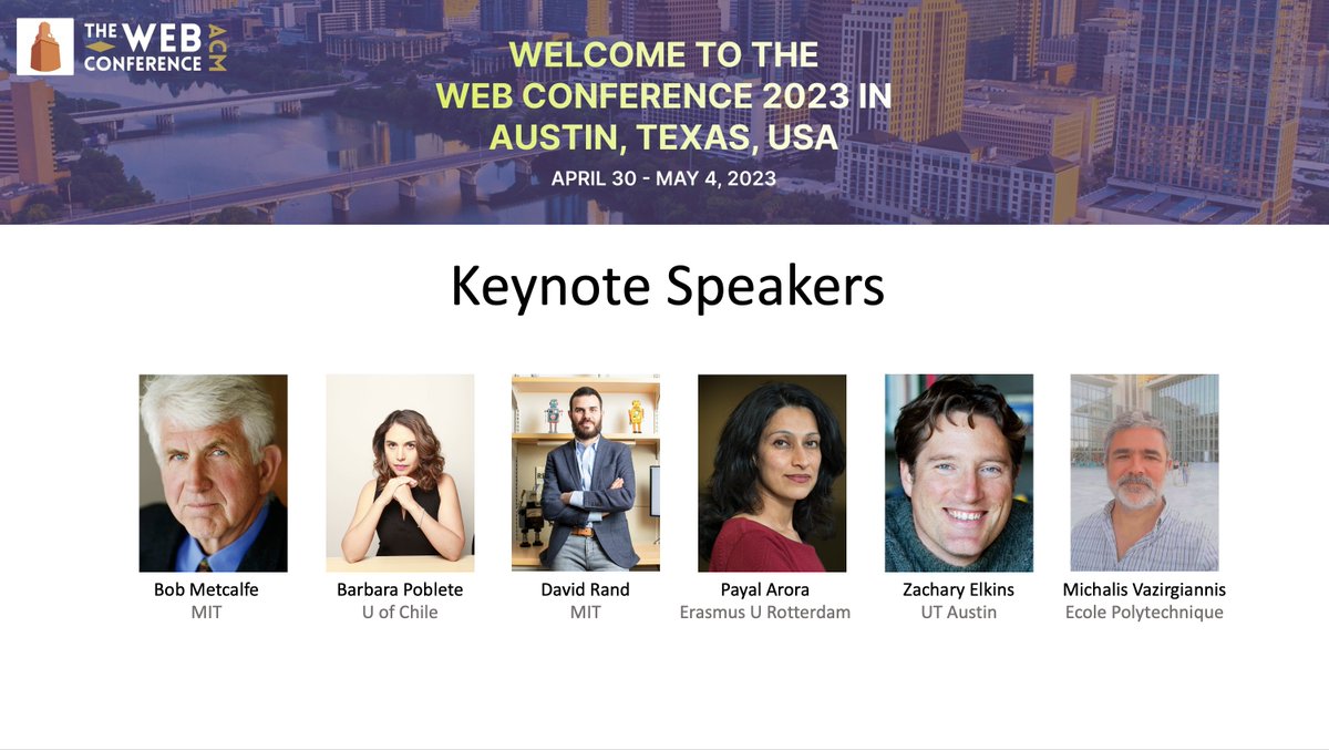 The Web Conference tweet media