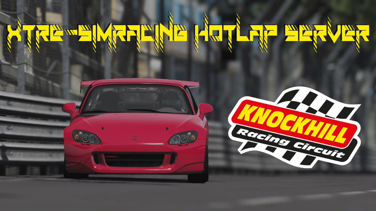 Hola a todos en <a href="/xtresimracing/">XTRE-SIMRACING</a> hemos montado un server por pura diversión y #Pique

XTRE-SIMRACINGO HOTLAP SERVER Season 1

Simulador rfactor2

Coche: Honda s2000
Circuito: Knockhill

Podéis encontrar la info y como competir en nuestro telegram.
t.me/xtresimracing