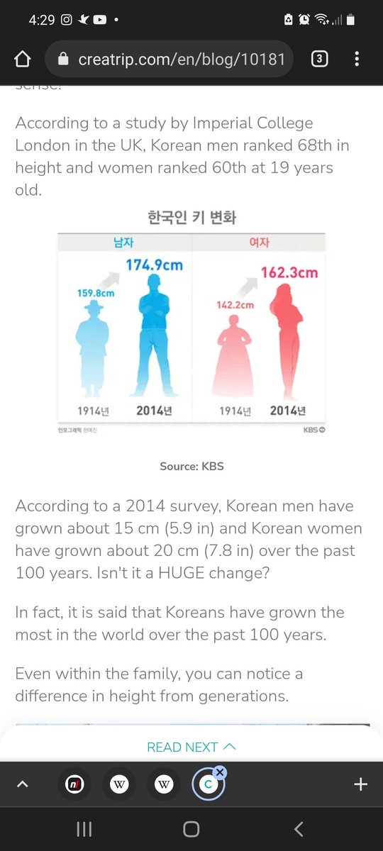 asaibrahim's tweet image. Kamu tau ga,dlm 100 tahun terakhir, rata2 tinggi badan org korsel tu naik 15 - 20 cm.
jadi idol2 fav mu itu rata2 jauh lebih tinggi dibanding ortu/kakeknya

Faktornya : perbaikan nutrisi dan stimulasi!
Jadi klo km pgn bisa lebih tinggi dari org tuamu
ni beberapa tipsnya
- utas -