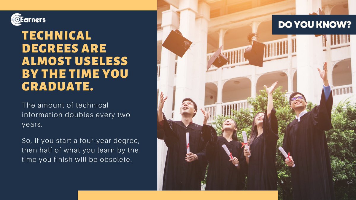 coearners's tweet photo. Follow @coearners for more interesting facts.
.
.
.
Follow @coearners 
.
.
#facts #technology #techfacts #didyouknow #factsdaily #degree #education https://t.co/r9pLqpS6Zm