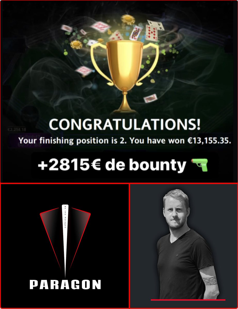 GG au coach Ben pour une belle 2nd place sur le Main Event à 100€ sur ipoker !

🚀🚀🚀