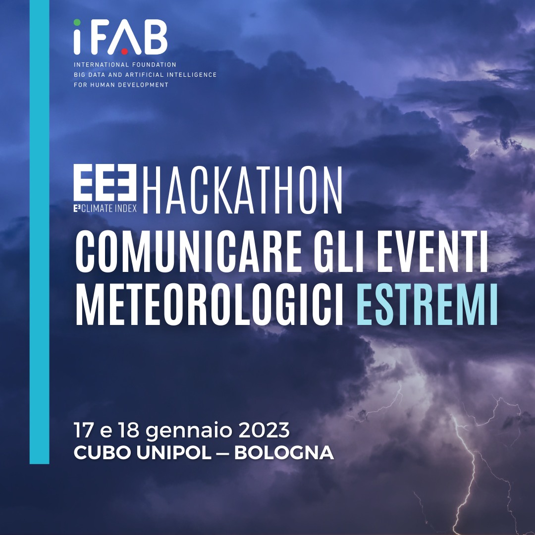 CIMAFoundation's tweet photo. 💡Siamo alla prima edizione dell'E3CI Hackathon "Comunicare gli eventi meteorologici estremi" di @IFABfoundation a Bologna. ⛈️ Un'occasione per sviluppare idee originali ed efficaci per la divulgazione dello European Extreme Events Climate Index #e3cihackathon https://t.co/it6v7pVnxQ