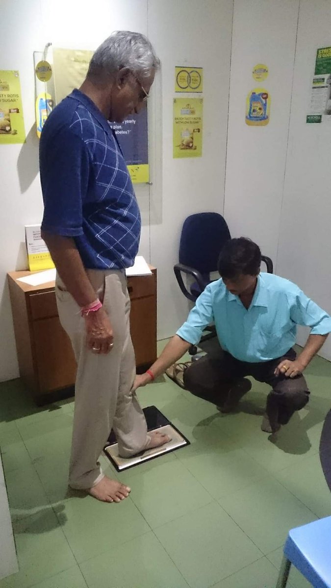 diapro_dr's tweet photo. One of our many Free Foot Awareness Camp...
1. VPT
2. Podiascan
3. Consultation
All done for free https://t.co/45ilMgjVn5