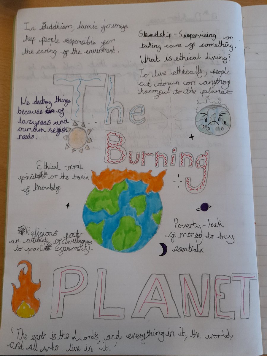 MrsSullivanBBG1's tweet photo. Year 8.5 looking at the  issue of Burning Planet as part of Contextual Curriculum @BBGAcademy https://t.co/K3qGt83U3h