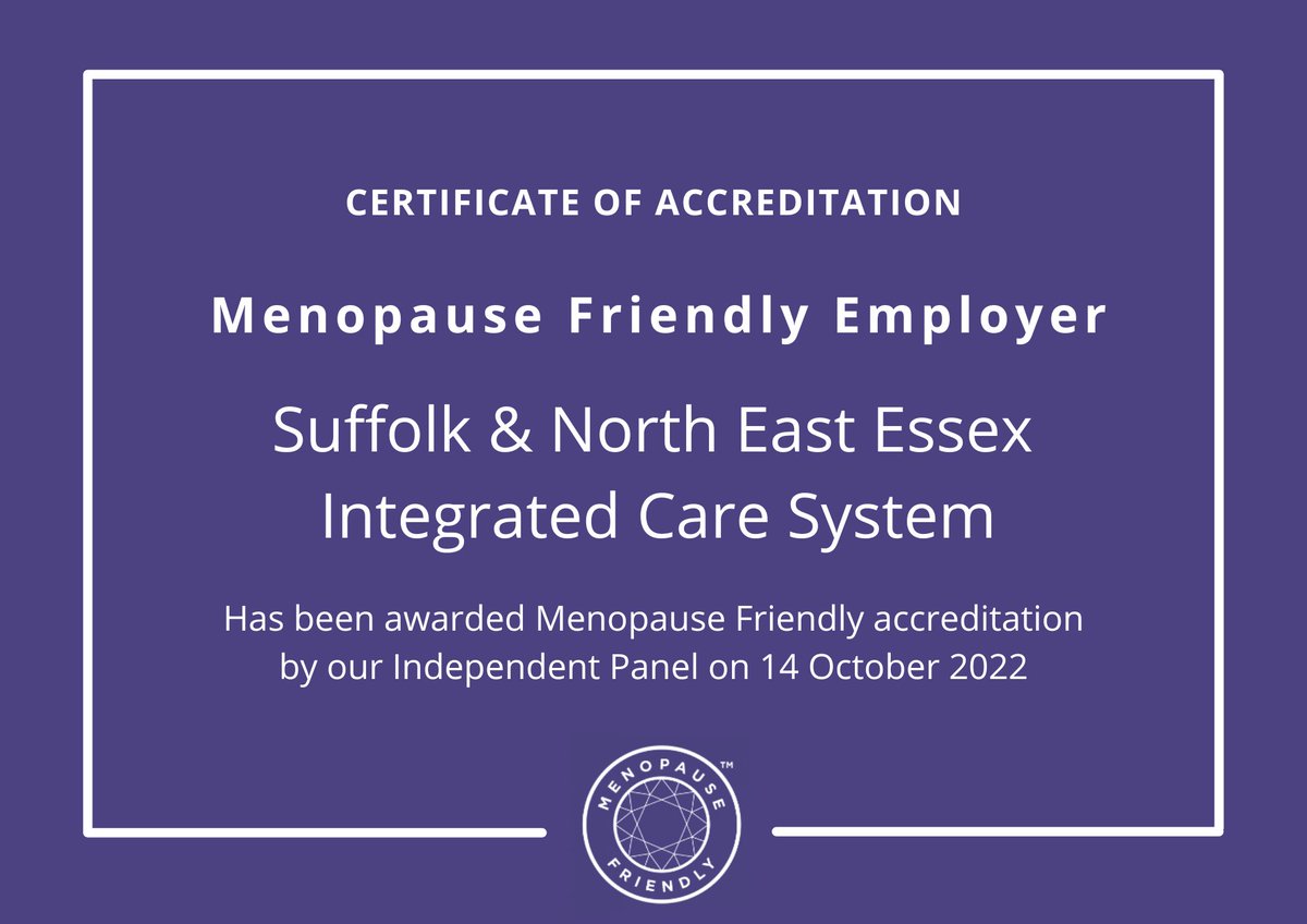 We are delighted to announce that we are now an accredited Menopause Friendly Employer! 

#menopauseawareness #menopauseintheworkplace