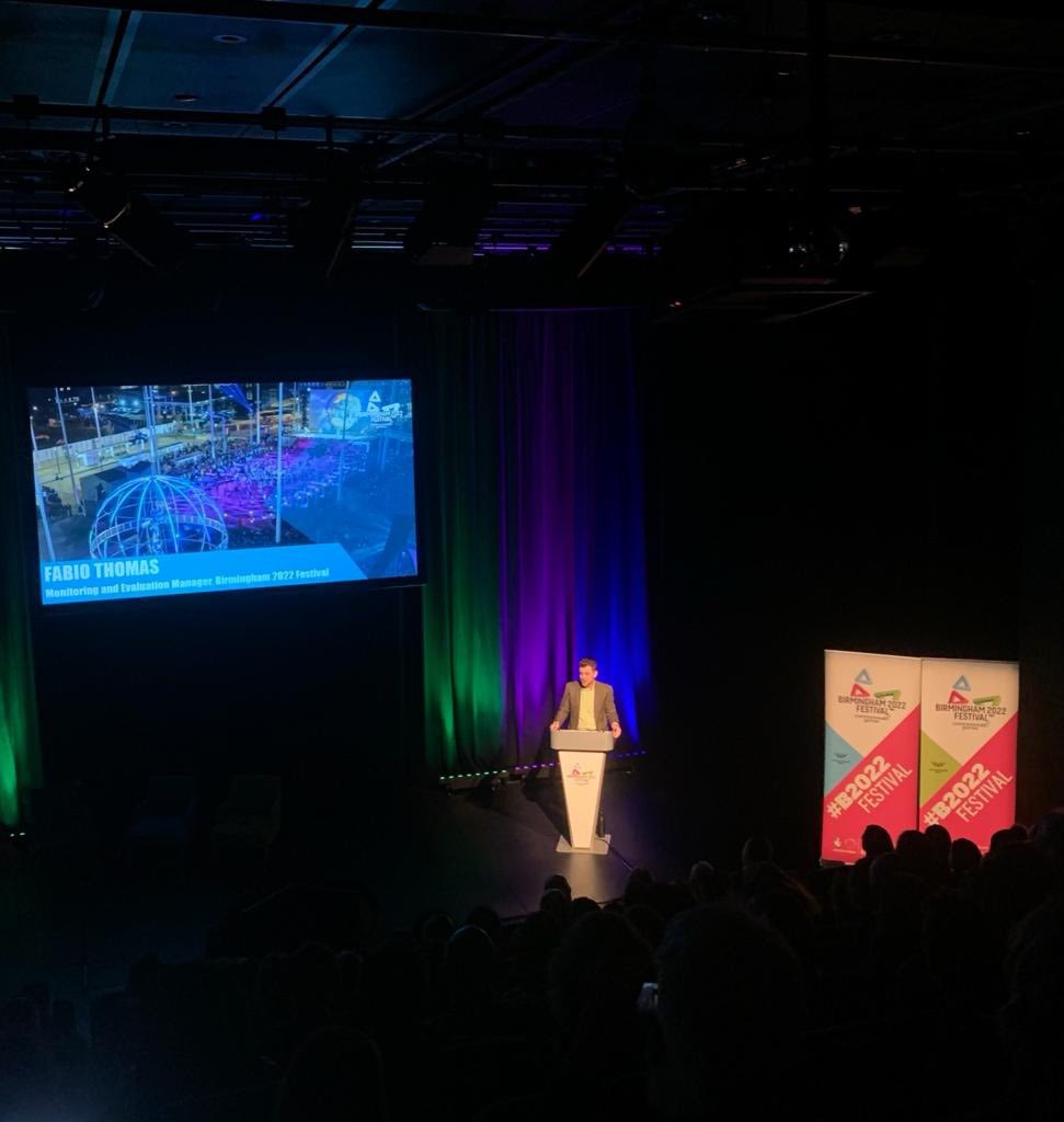 “We wanted to understand the collective impact of the Festival and create a unifying narrative for the programme.”

Fabio Thomas, Evaluation &amp; Monitoring Manager, introduces each of the nine evaluation reports and discusses the importance of the process.

#B2022Festival
