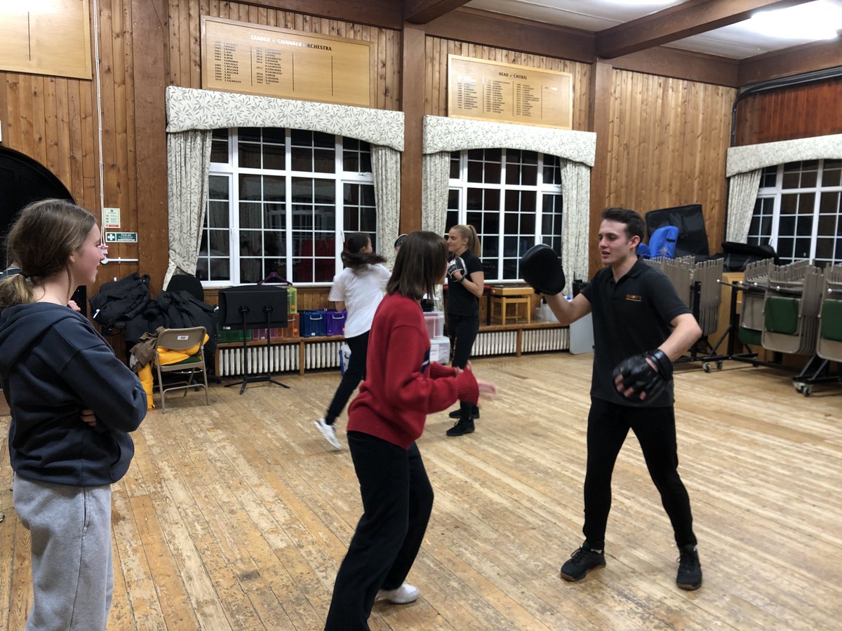 DowneHouseCCA's tweet photo. It was great to welcome back Clive Elliott to teach all our UIV self defence last week. The girls enjoyed it so much, we have started a weekly club! #thisgirlcan #iloveboarding #DHCCA https://t.co/uZK2DCgxRi