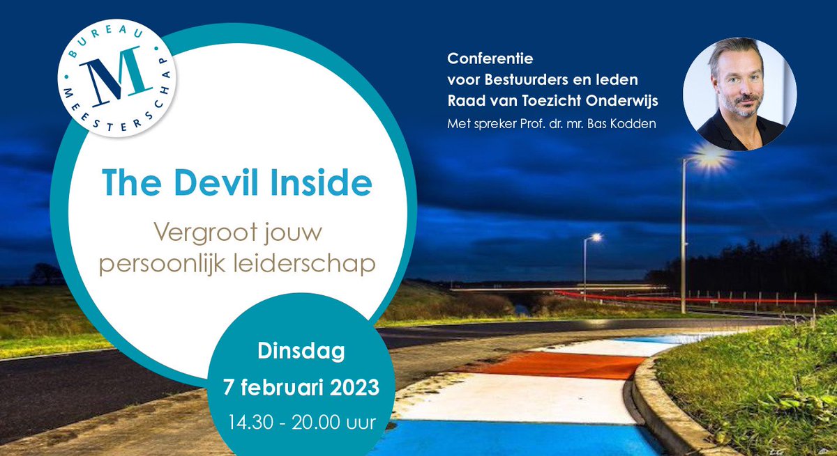 bmeesterschap's tweet image. Inmiddels komt de conferentie 'The Devil Inside' voor bestuurders en toezichthouders in het onderwijs op dinsdag 7 februari 2023 snel dichtbij. Aanmelden kan nog t/m donderdag 26 januari, er zijn nog enkele plekken beschikbaar! lnkd.in/eBDM3jjm