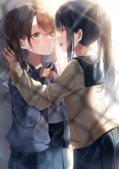 私じゃだめ…?#創作百合 