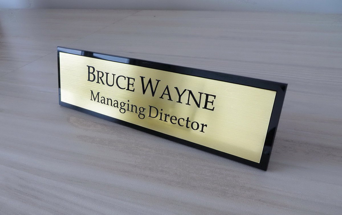 gtlaserltd's tweet image. Excited to share the latest addition to my #etsy shop: Acrylic Desk Name Plaque, Custom Engraved Sign, Office Plaque, Desk nameplate etsy.me/3QIHWtk #black #desknamesign #desknameplate #desksign #officesign #namesign #officeplaque #deskplate #officenameplate