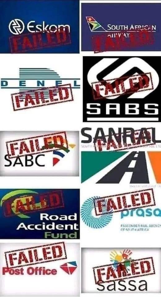 Mvulana1's tweet photo. @Diegochuene ZanuPF destroyed Zimbabwe, ANC has followed suit with SA 
#withoutfear https://t.co/eSk2HWnPCE