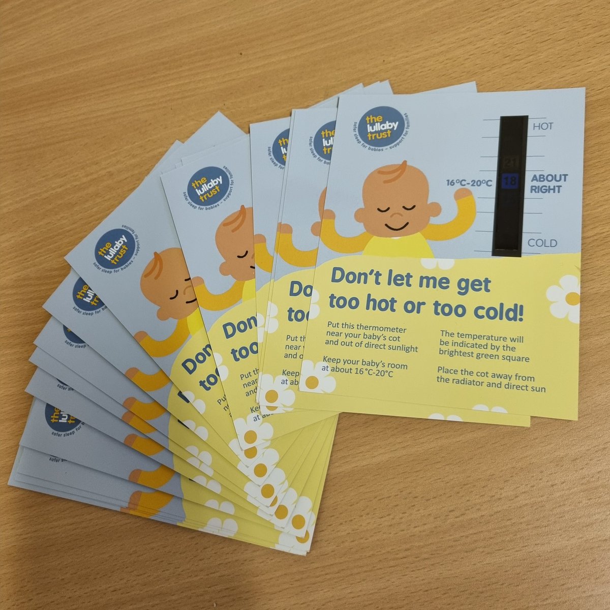 Coming soon to a maternity unit near you! #SafeSleep video to coincide with the distribution of free room thermometers. Keeping Bradford District & Craven babies safe this winter @ActAsOneBDC @LullabyTrust @BradfordBirth @AmandaS44006393 @keogh_sara  @SarahSi86837955 @BTHFT