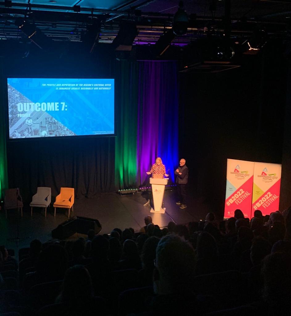 Audience of 2.4 million+ ✅ 
£100 million in direct economic impact ✅ 
Skills development opportunities for local people ✅ 
Representative of the West Midlands ✅ 
&amp; much more!

Katy Raines &amp; Professor Jonothan Neelands of Indigo Consortium explore the outcomes of the Festival.