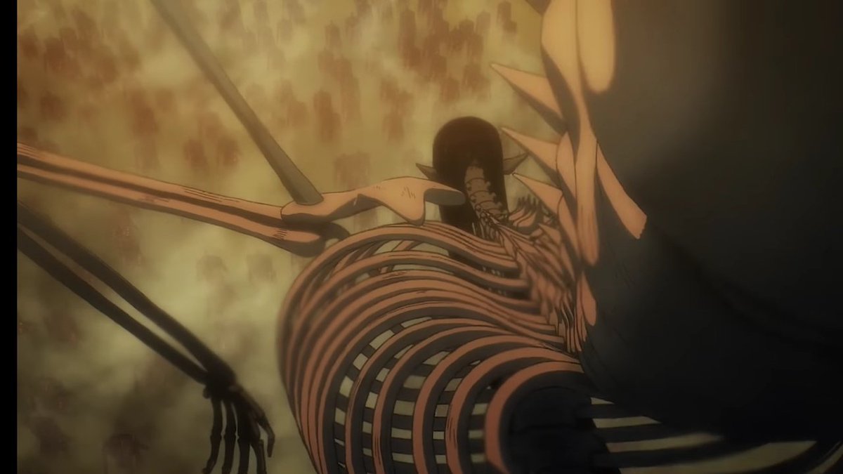 erenjdaily's tweet photo. eren in the official trailer for attack on titan the final season part 3 https://t.co/RXRO4cEtlm