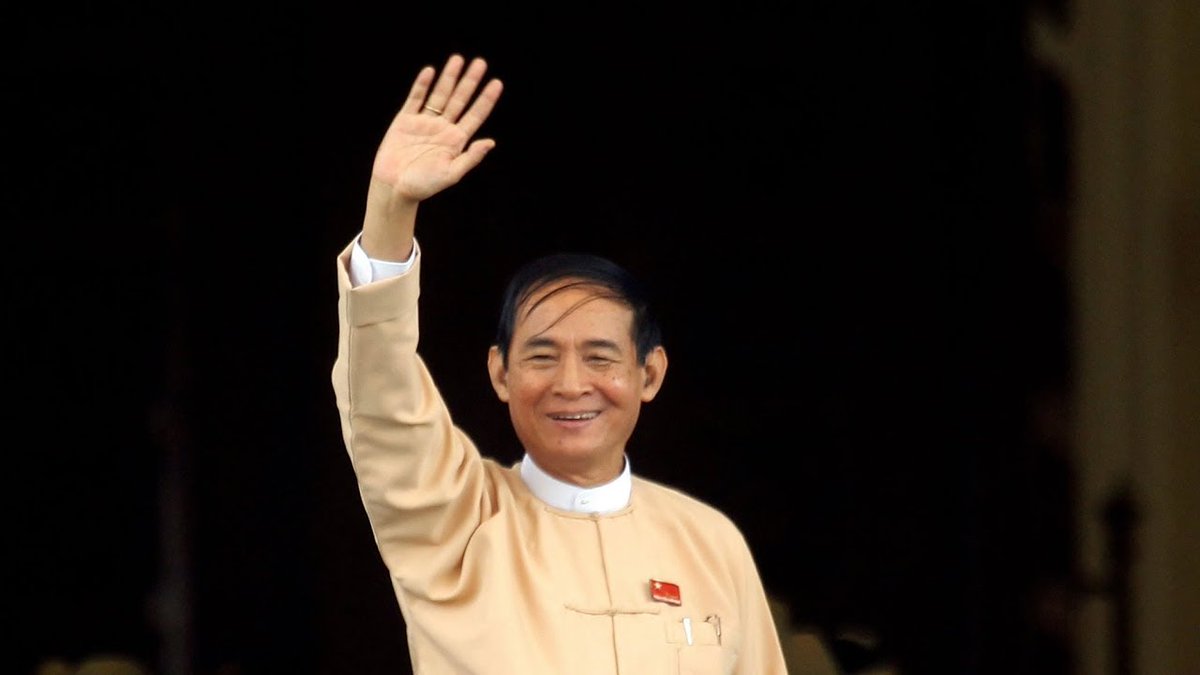 MizzimaNews's tweet photo. နိုင်ငံတော်သမ္မတဦးဝင်းမြင့်ကို တောင်ငူအကျဉ်းထောင်သို့ ပို့ဆောင်
==================

https://t.co/05pLCdP7xN

#သမ္မတဦးဝင်းမြင့်
#တောင်ငူအကျဉ်းထောင်
#နေပြည်တော်
#စစ်ကောင်စီ
#mizzima https://t.co/u8gzwdsyTE