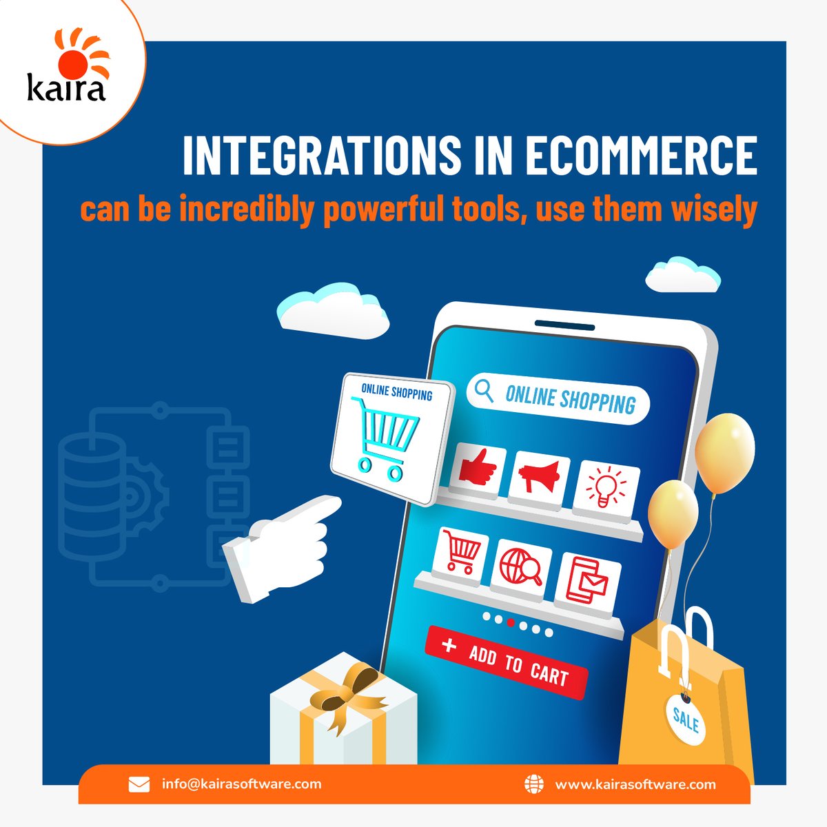 Kairasoftware's tweet photo. Integrations in ecommerce can be incredibly powerful tools, use them wisely.
https://t.co/epwdunE4od
#softwarecompany #quotes #businessquotes #motivationalquotes #kairasoftware #ecommerce #Brandenburg https://t.co/9fTzIrOEfT