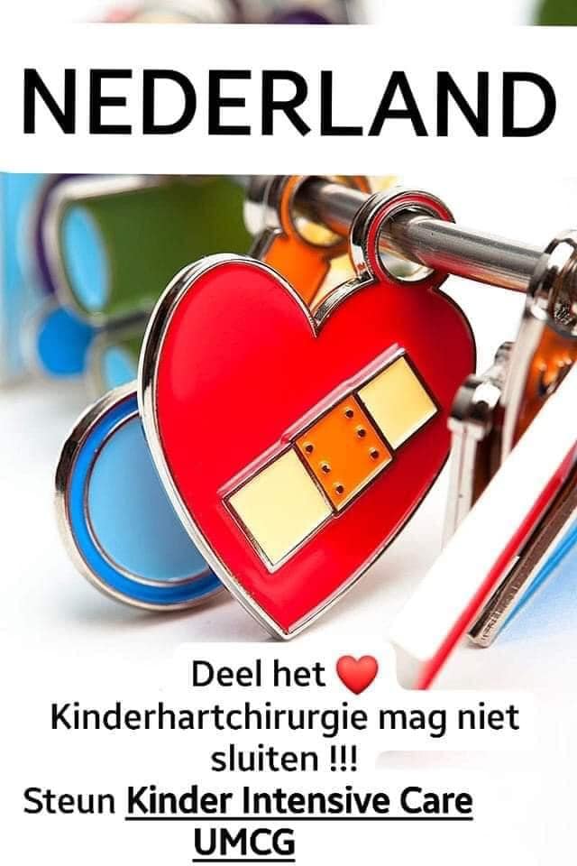 BiancaBeemer's tweet photo. Ik maak mij ♥️ voor het behoud van het kinderhartcentrum in het UMCG ❤️. Deze zorg moet niet weggehaald worden uit Noord-Nederland 💪 #laathethartkloppeninhetnoorden #haalhethartnietuithetumcg #UMCG https://t.co/T5YAGISzK4