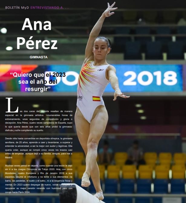 🤸‍♀️La vida de una gimnasta es pura pasión, pero también sacrificio, caídas y volver a levantarse

💪 La sevillana <a href="/APerezPodium/">Ana Pérez</a> es un claro ejemplo de todo ello 

📰 Conócela en esta entrevista del último número de nuestra revista 'Mujer y Deporte'

▶️ bit.ly/3IS622M