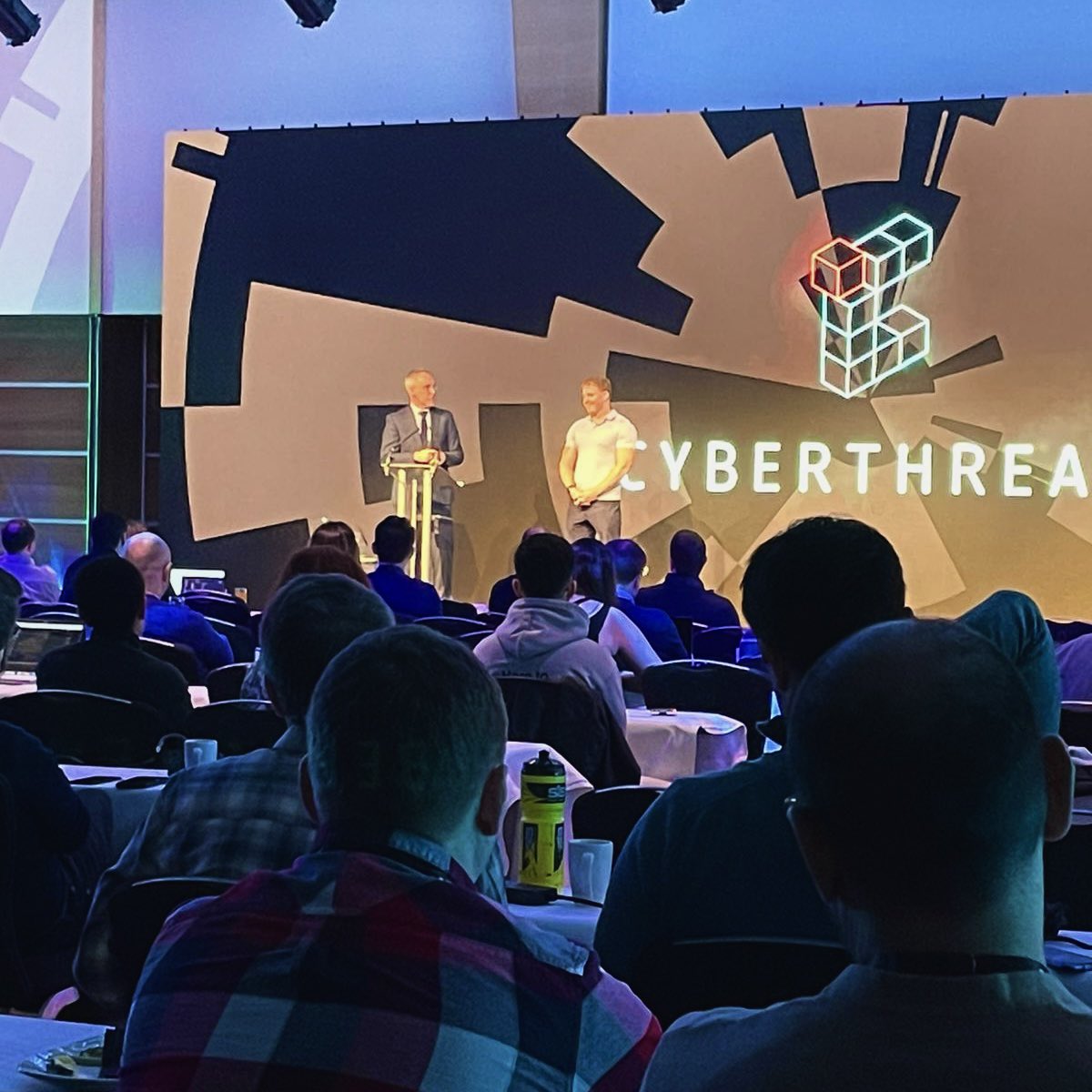 Congrats <a href="/jameslyne/">James Lyne</a> on your Difference Makers award and all you do for the sector! 🥇👾

#CyberThreat22