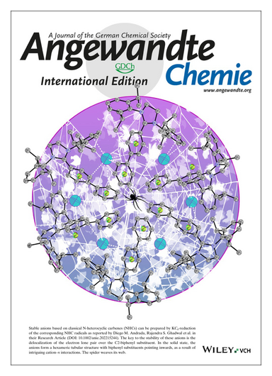 Angewandte Chemie (@angew_chem) on Twitter photo #OnTheCover Crystalline Anions Based on Classical N-Heterocyclic Carbenes (Ghadwal) onlinelibrary.wiley.com/doi/10.1002/an… <a href="/Ghadwal_Group/">Ghadwal Group</a> <a href="/unibielefeld/">Bielefeld University</a> #OnTheCover Crystalline Anions Based on Classical N-Heterocyclic Carbenes (Ghadwal) onlinelibrary.wiley.com/doi/10.1002/an… <a href="/Ghadwal_Group/">Ghadwal Group</a> <a href="/unibielefeld/">Bielefeld University</a>
