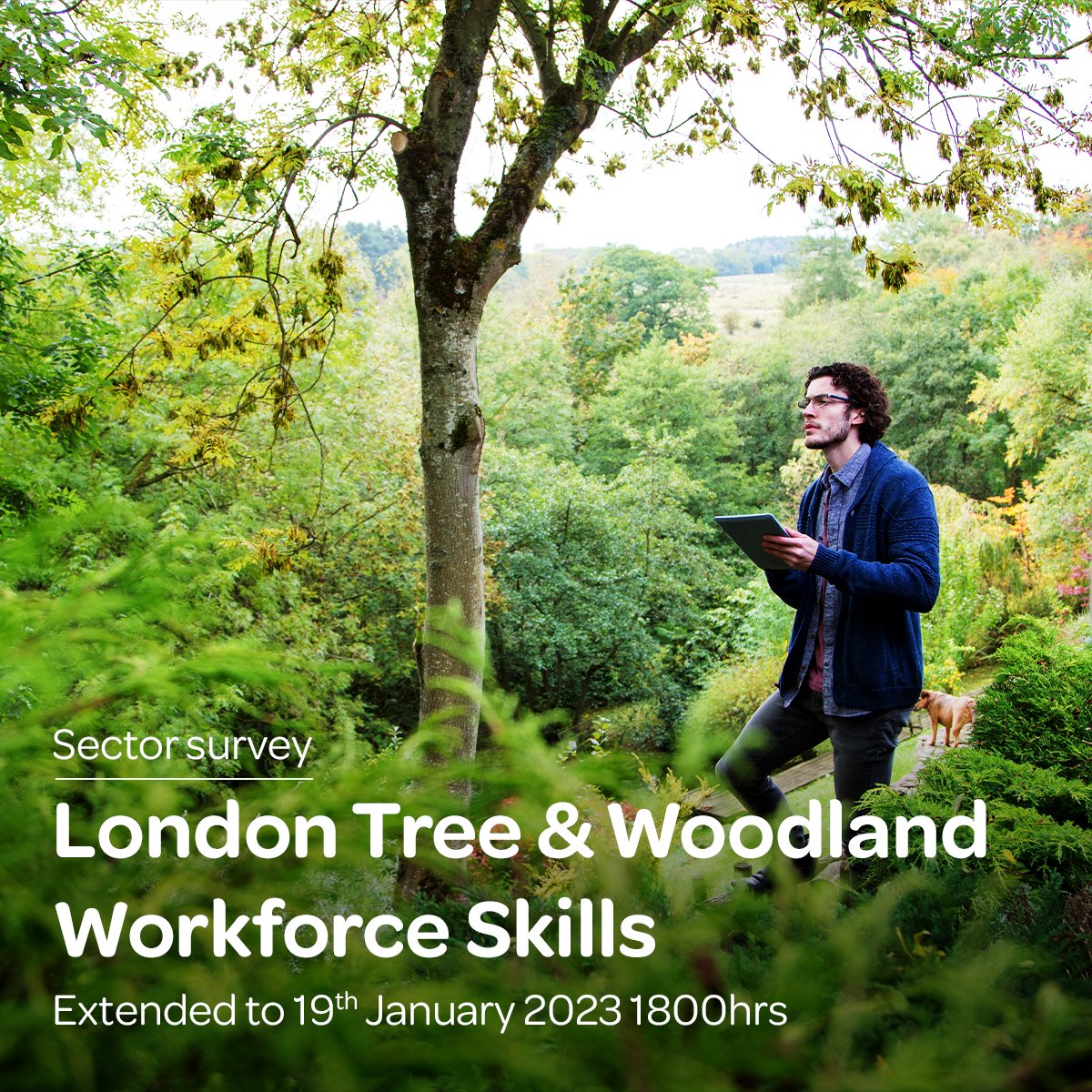 The responses to our London Tree and Woodland Workforce Skills Survey have been great so far, and we want to hear from even more so the survey is now extended to 18:00 on Thursday, 19 January. RT to share