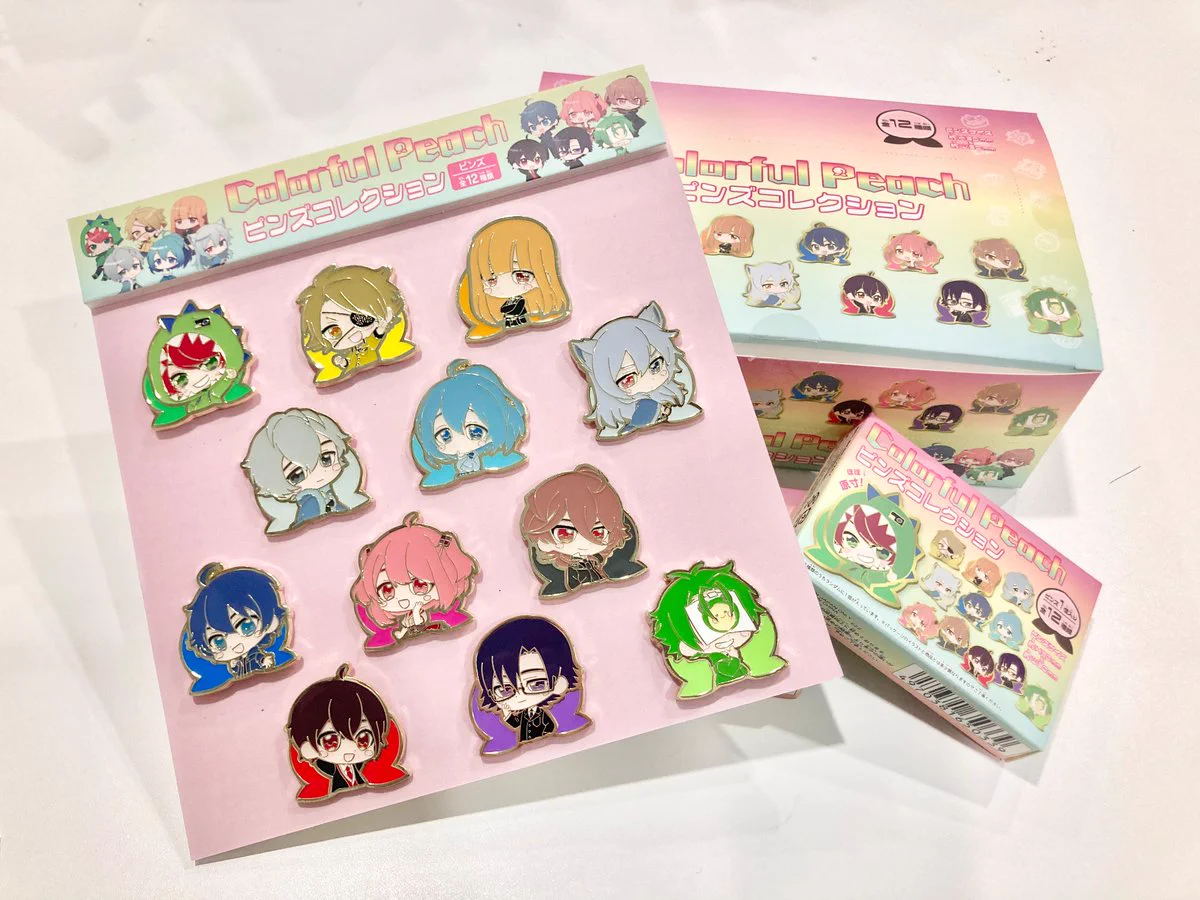 カラフルピーチ ピンズコレクション コンプリートセット エンタメショップ ツリービレッジ on X: 