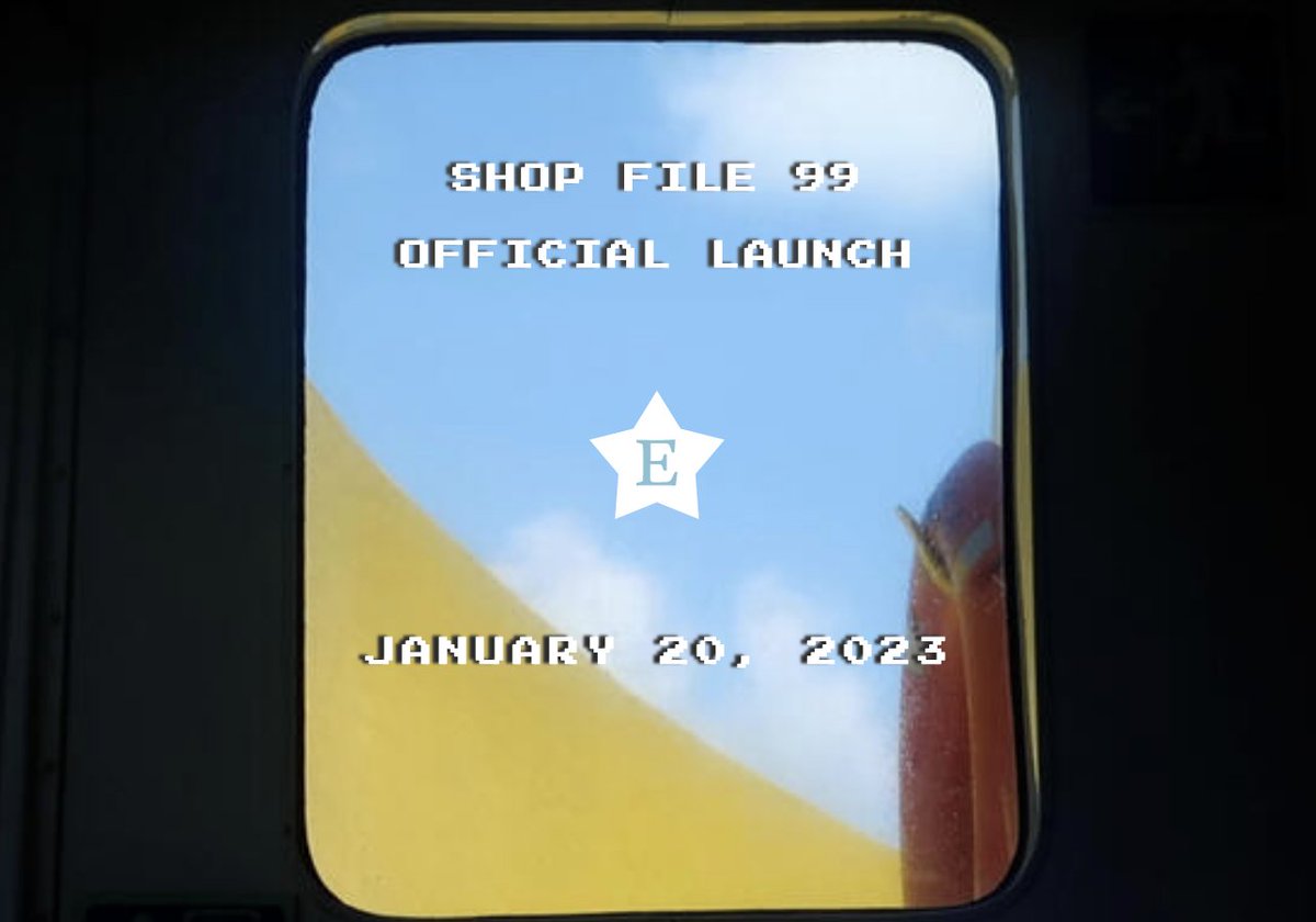 SEE_FILE_99's tweet photo. SHOP FILE 99 OFFICIAL LAUNCH
JANUARY 20, 2023 - 9:00AM PST
https://t.co/NuPQZO2jih https://t.co/kL3mG36B88