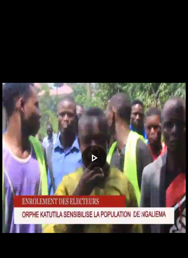 NkulubiJ's tweet photo. Orphé KATUTILA  met au grand jour son marathon politique .@##
 Ensemble avec sa base UNC de Ngaliema sur le chemin d'enrôlement .@##
Le travail de leur coache GEKO Théthe NTEMO@## https://t.co/JcWUh0POaW