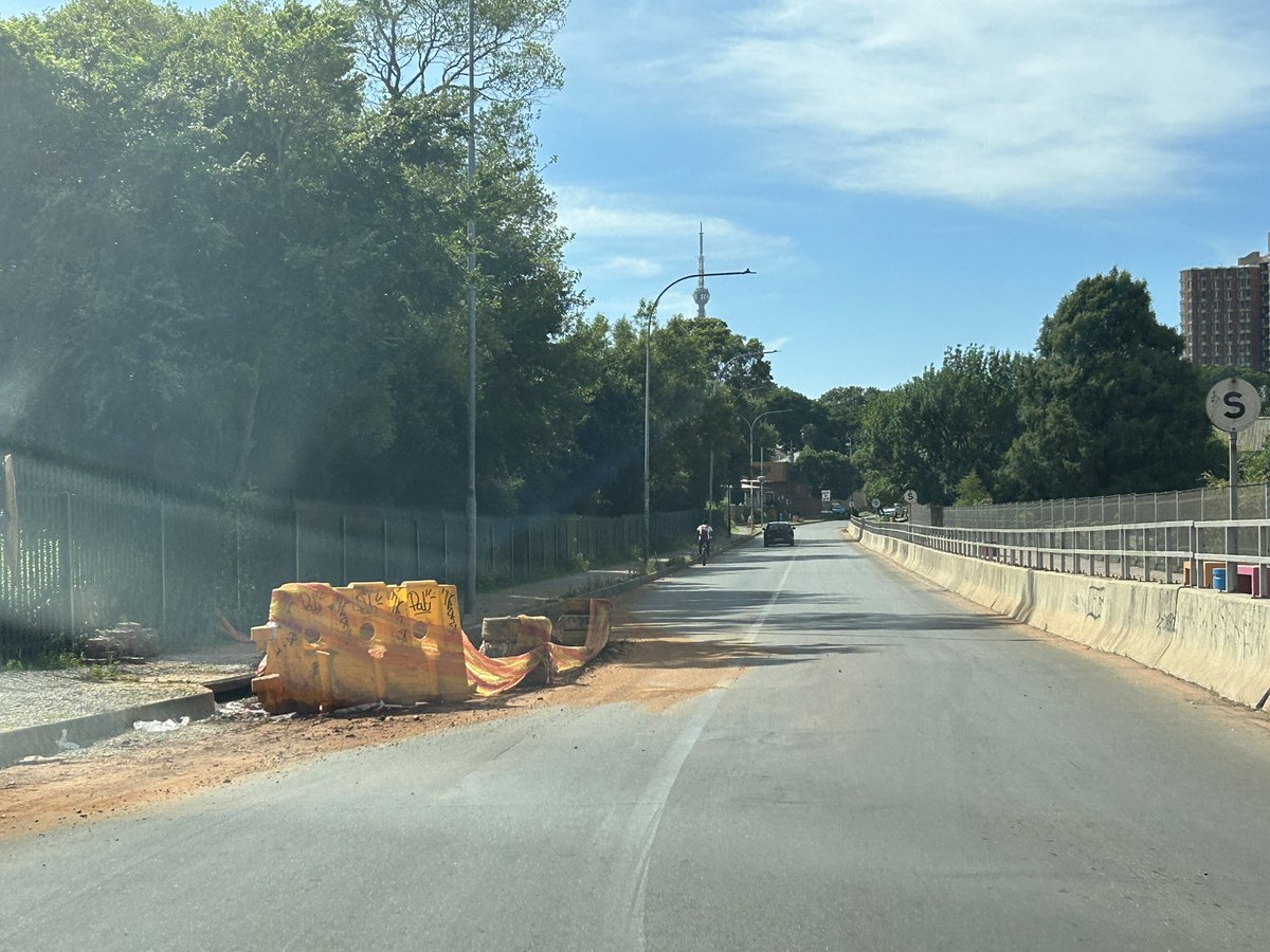 Really <a href="/JHBWater/">Johannesburg Water</a> this is how you leave the road on a sharp, dangerous corner at Westdene dam. <a href="/MichaelSun168/">Michael Sun MPL</a> <a href="/MphoForMayor/">Mayor of the City of Johannesburg</a> <a href="/DA_JHB/">DA Joburg Caucus</a> <a href="/NewsNMT/">Northcliff Melville Times</a> it’s sloppy !
