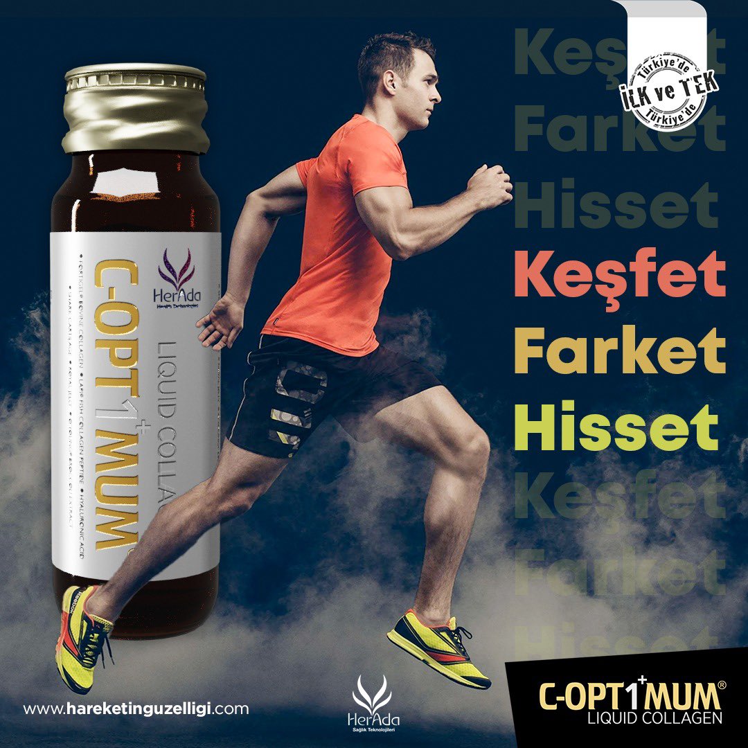 coptimumtr's tweet photo. 🏃🏻‍♂️ KEŞFET • FARKET • HİSSET

C-Optimum ‘artısı’ size sıradan bir kolajenden fazlasını sunar.

***
#hareketingüzelliği #herada #coptimum #likit #kolajen #sağlık #eklemağrısı #tutulma #bağışıklık #sağlıkteknolojileri https://t.co/NFLzeqOU1w