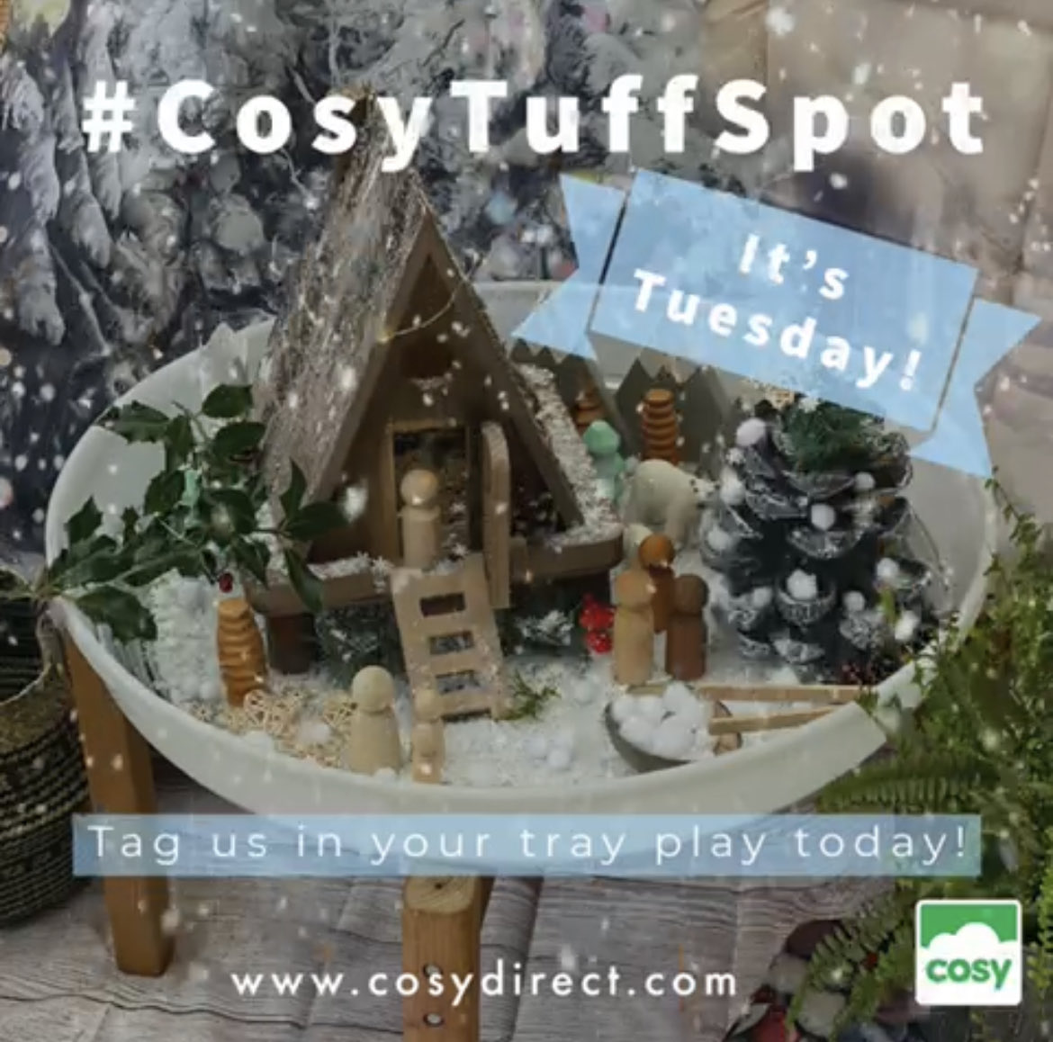 What’s in your tuff spot today? #cosytuffspot