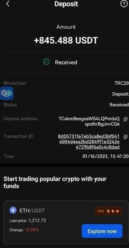 AssumeranWriter's tweet image. 💯Need extra income in just few minutes? Join my team!
‼️Need any verified exchange wallet with 11usdt‼️
💯You can earn up to 30usdt in just few minutes
Pm me if you are interested and ask HOW