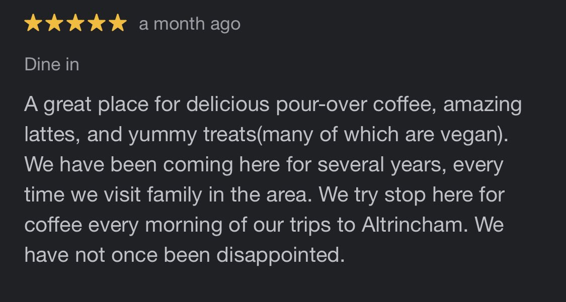 We love getting reviews like this! Could you spare a minute to leave us a review on google, trip advisor or facebook?