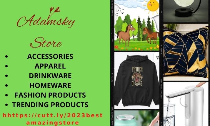 I'm glad to introduce to you the “Adamsky Shop”.
Kindly click on the link below to gain access to Adamsky store products:
cutt.ly/2023bestamazin…
#accesories #accesorieshp #accesoriesmurah #accesoriesmobil  #homew #HomewaresForAll #homewaresaddict #AdamskyShop @DigitalTrends