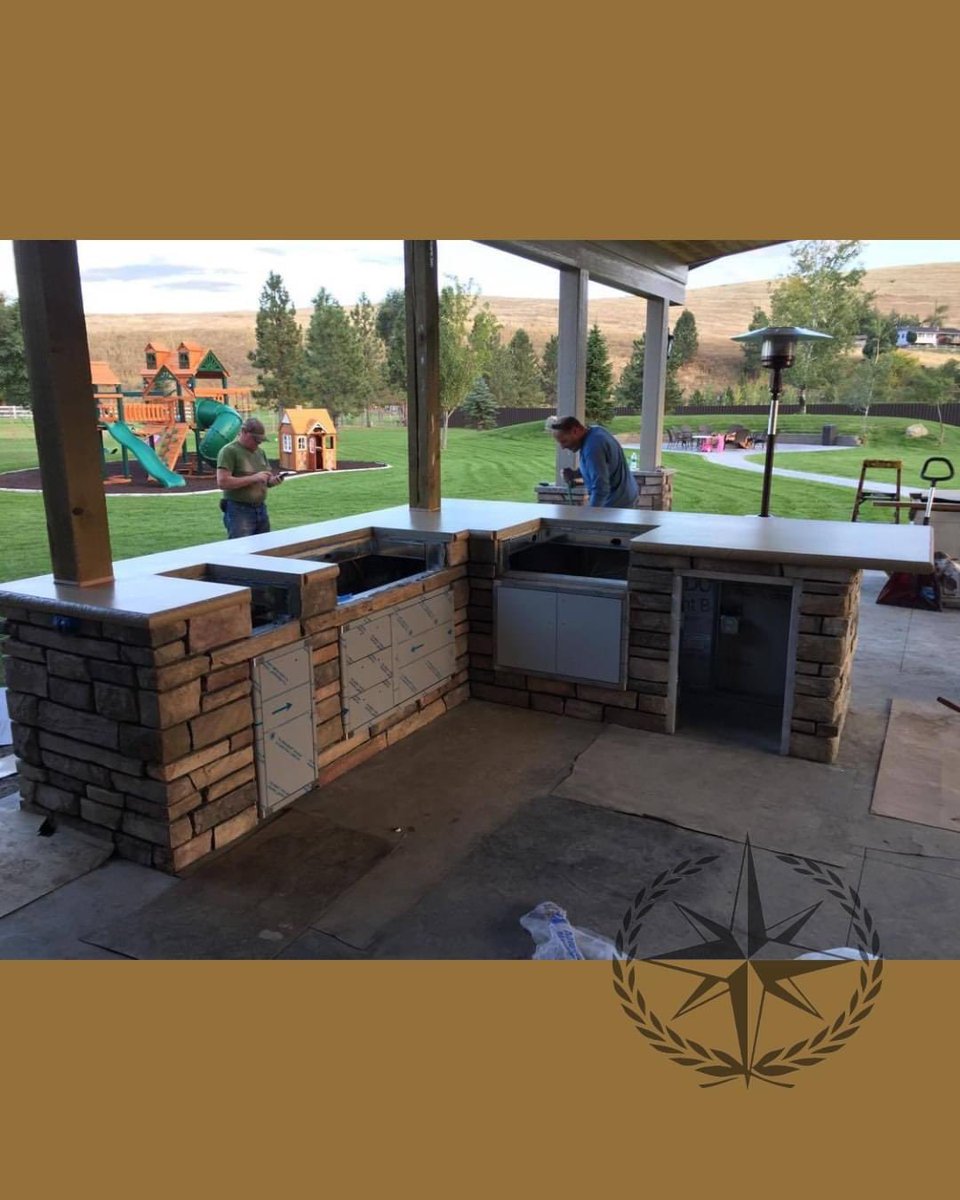 Reddington_720's tweet photo. 1. Patio Kitchen
#patiokitchen #stonemason #missoula #stainedconcrete https://t.co/1jMXjZYBuH
