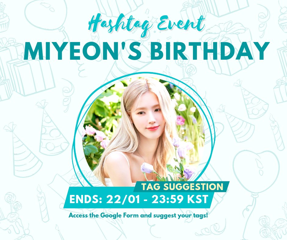 i_dlevotingteam's tweet photo. [🎂] #MIYEON Birthday Event

Nevies, Miyeon's bday is fast approaching, so let's choose the best #️⃣ to celebrate our beloved main vocal! 

You can read the rules and submit your tags here: https://t.co/H5W04lXwaf

Please, RT to reach more nevies, and participate!

@G_I_DLE #GIDLE https://t.co/mnRXIrgtzL