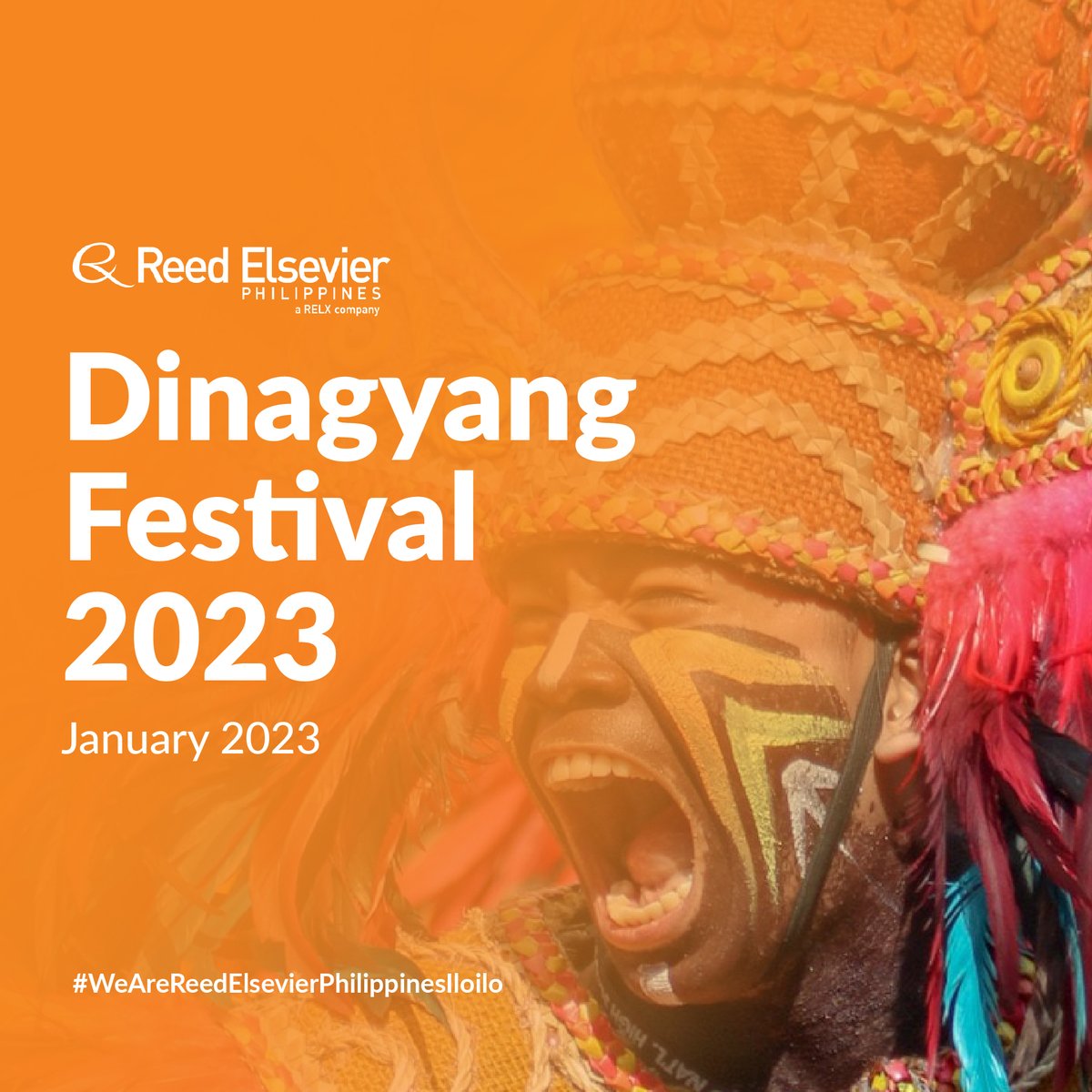 ReedElsevierPH's tweet photo. Reed Elsevier Philippines is one with our Iloilo community in celebrating the Dinagyang Festival! Looking forward to the lively and energetic cultural celebration. Hala Bira, Iloilo!

📷:Art Postolero

 #IloiloDinagyang2023 #WeAreReedElsevierPhilippinesIloilo
#ValuingWhatMatters https://t.co/wK6z4c8OaZ