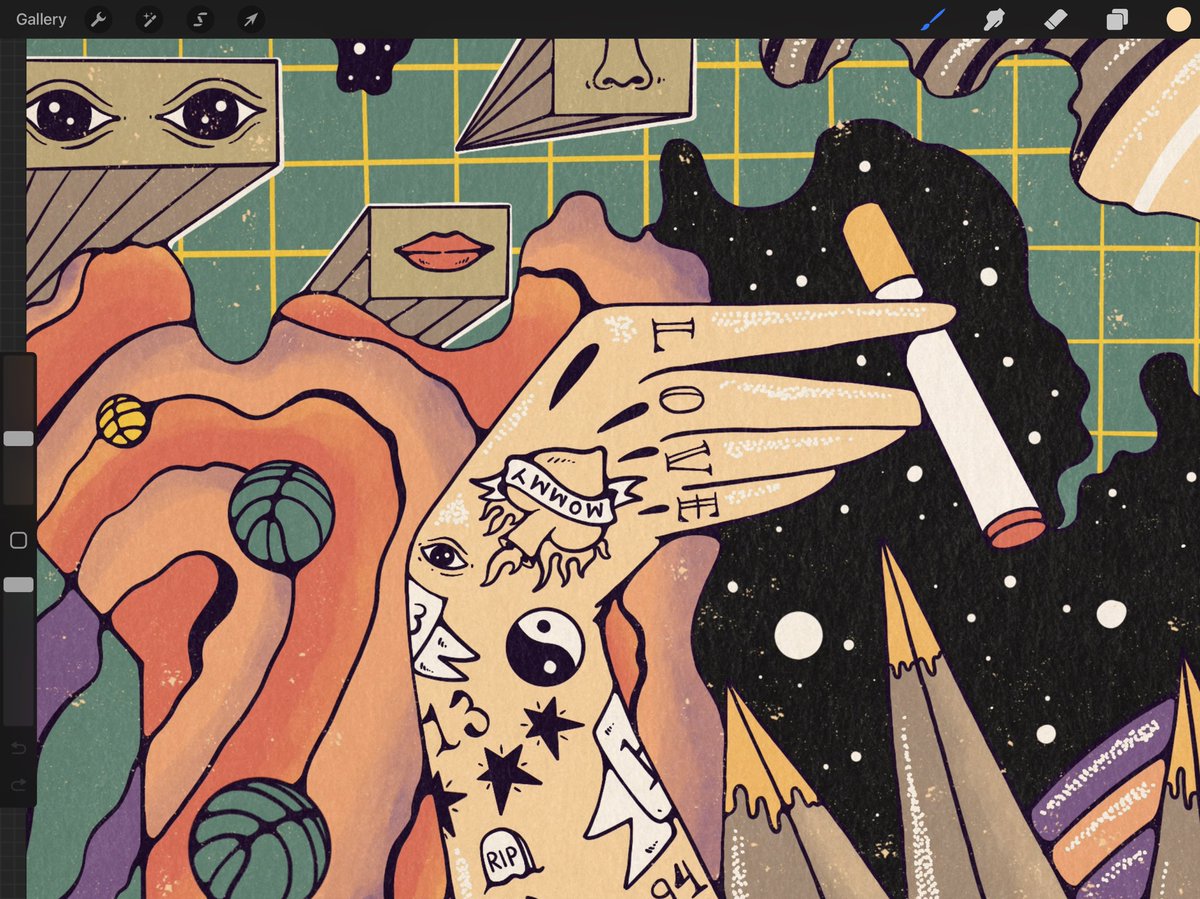 WisnuPradanaArt's tweet photo. GM! ☕️
Sneek peak of the latest piece https://t.co/RgLPcQsMHL