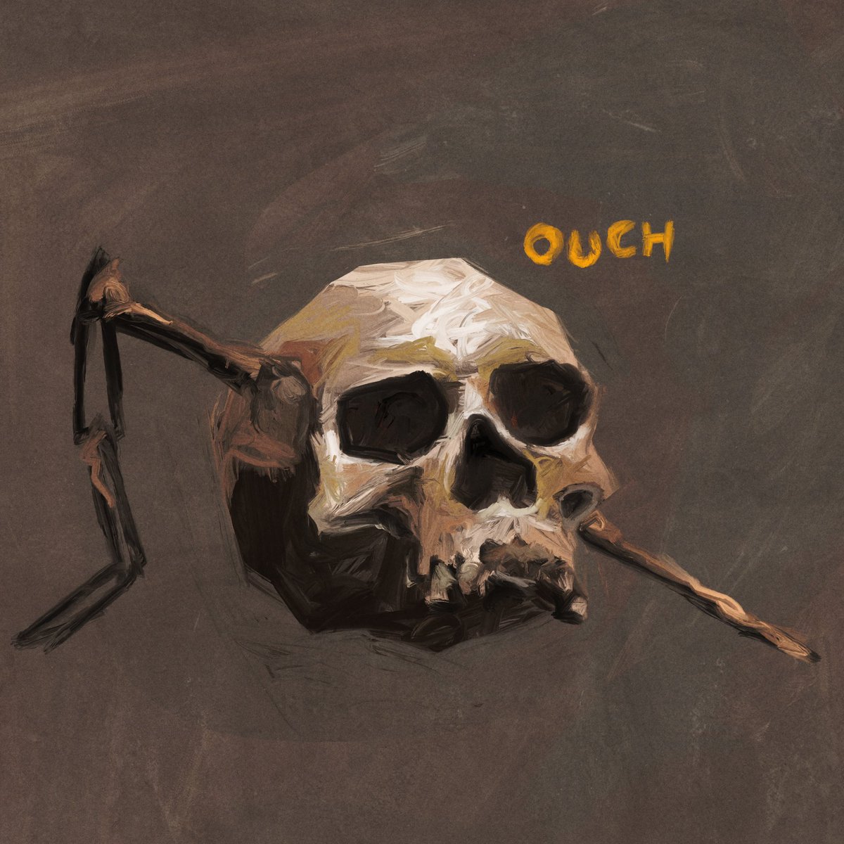 Echo___River's tweet image. Skull / slug