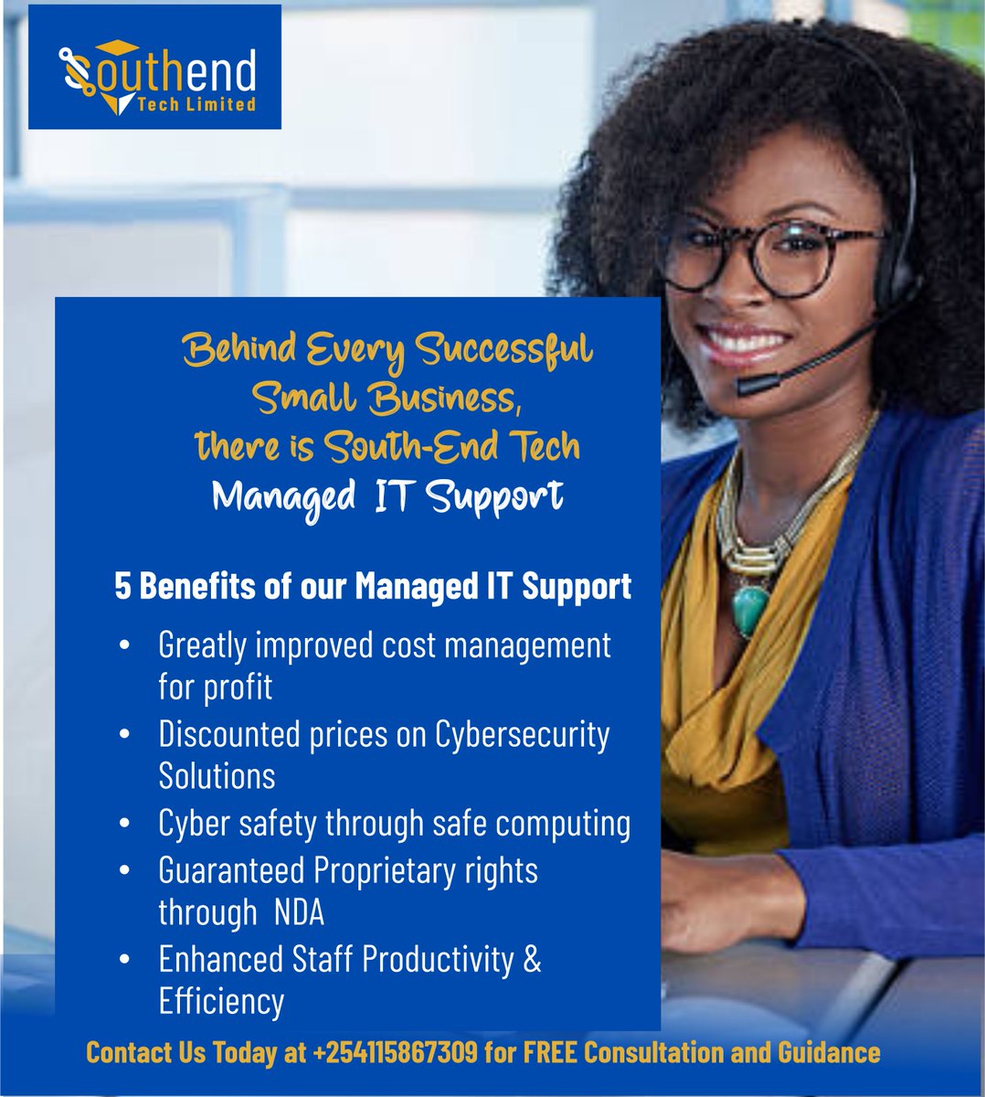 Benefits of outsourced #itmanagedservices
~ #Achieve more with specialised resources and the capacity to manage day-to-day operational support on your infrastructure and applications.
~ #Build capacity in your organisation to focus on strategic business goals and programmes.