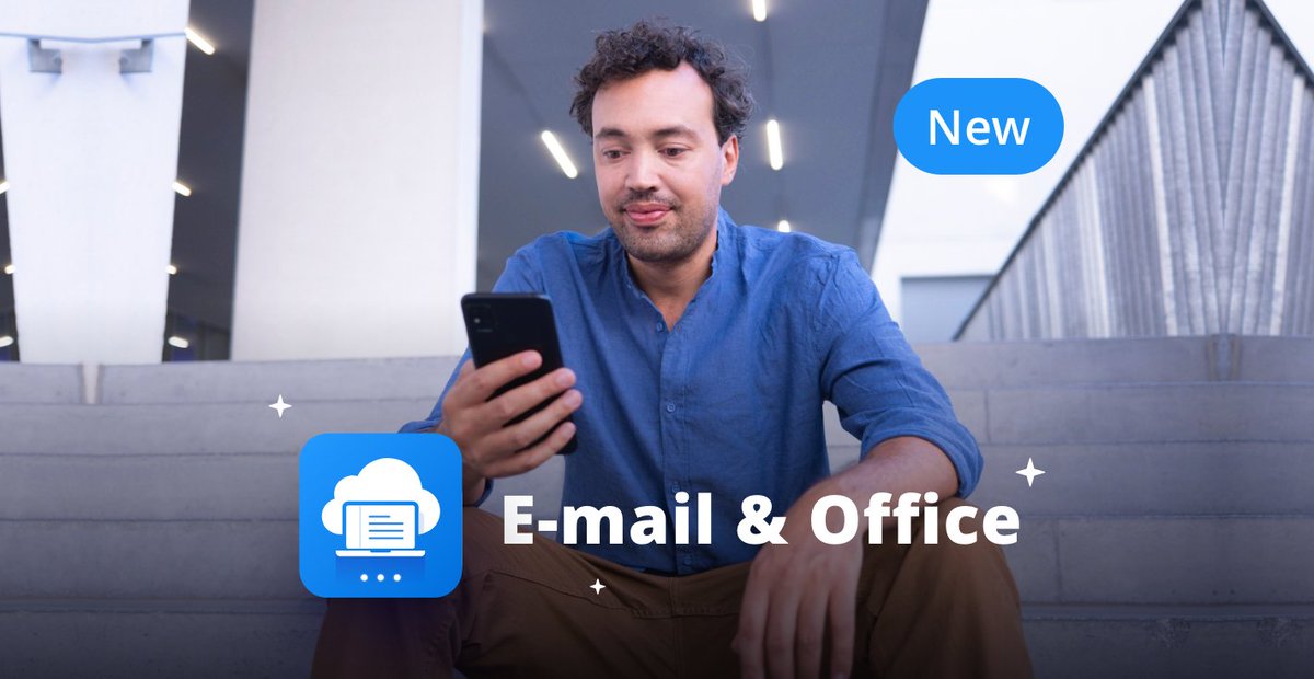 hostpoint_WW's tweet photo. New – Hostpoint is launching a new service for #email and #office: your own web #domain, featuring up to 100 GB of inbox #storage and 250 GB #drive storage, #calendar, #contacts and more! Discover the range of Hostpoint E-mail &amp; Cloud Office offerings at https://t.co/TuhNX6ywy1 https://t.co/0wEw294PWq