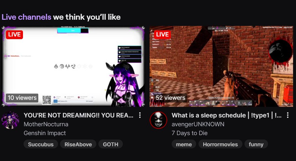 PapaJuggernaut1's tweet photo. Gee Twitch. Ya think? The queen and king of goth. Yeah, I might like them. 😂 #TheAlgorithmKnows
@mothernocturna @avengerUNKNOWN1 https://t.co/CCI6EJjb9T