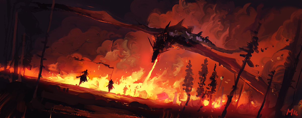 DominikMayerArt's tweet photo. Good morning #DragonAppreciationDay https://t.co/AOb15lfW0P