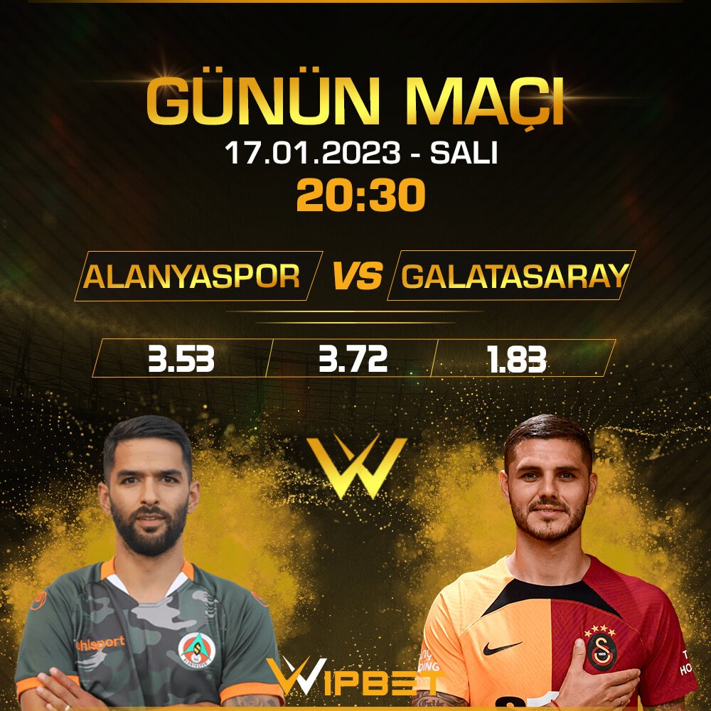 SPONSORUMUZ #Wipbet

⚽ Alanyaspor - Galatasaray ⚽

TOPLAM GOL NE OLUR❓ 

10 KİŞİYE 50 TL FREEBET 🎁 

KATILIM İÇİN 👎

bonuslideri7.com/konu/wipbet-al…